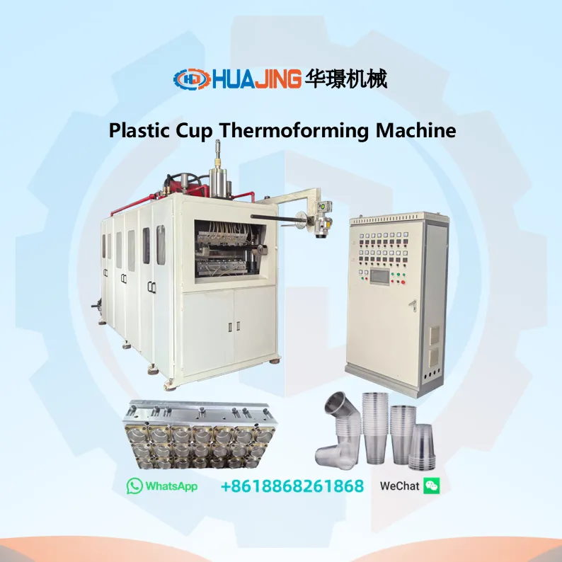 Plastic Cup Thermoforming Machine