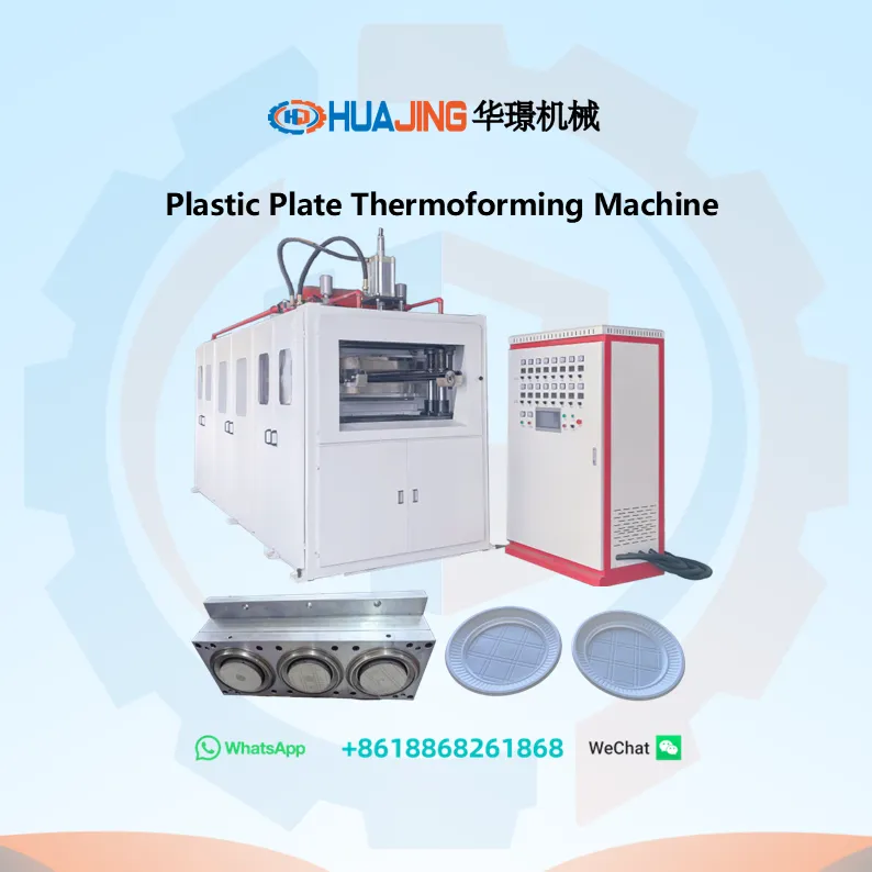 Plastic Plate Thermoforming Machine