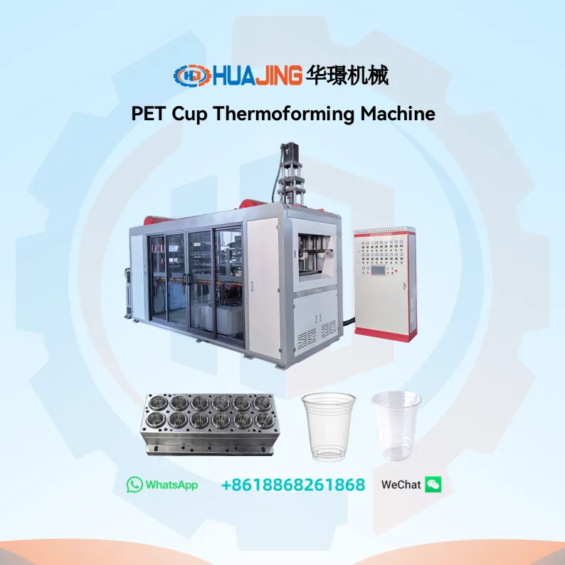 PET Cup Thermoforming Machine