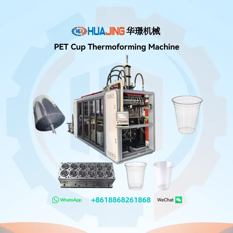 PET Cup Thermoforming Machine